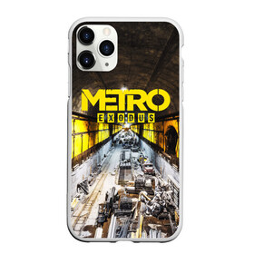 Чехол для iPhone 11 Pro Max матовый с принтом METRO EXODUS EXCLUSIVE в Кировске, Силикон |  | Тематика изображения на принте: ak47 | metro 2033 | metro exodus | апокалипсис | артем | глуховский | дорога | маски | ночь | оружие | поезд | противогаз | сталкеры