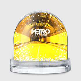 Водяной шар с принтом METRO EXODUS в Кировске, Пластик | Изображение внутри шара печатается на глянцевой фотобумаге с двух сторон | 