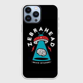 Чехол для iPhone 13 Pro Max с принтом Zebrahead   Brain Invaders в Кировске,  |  | album | brain | core | invaders | mind | rapcore | rock | ufo | zebrahead | альбом | зебрахед | мозг