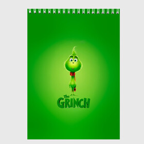 Скетчбук с принтом Dr Seuss The Grinch в Кировске, 100% бумага
 | 48 листов, плотность листов — 100 г/м2, плотность картонной обложки — 250 г/м2. Листы скреплены сверху удобной пружинной спиралью | benedict | christmas | cumberbatch | grinch | max | whoville | winter | бенедикт | год | гринч | зима | камбербэтч | ктоград | макс | новый | рождество | снег | снежинки