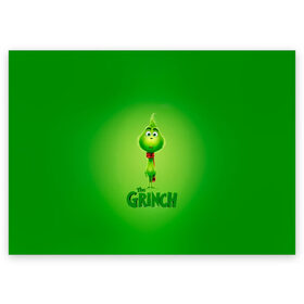 Поздравительная открытка с принтом Dr. Seuss The Grinch в Кировске, 100% бумага | плотность бумаги 280 г/м2, матовая, на обратной стороне линовка и место для марки
 | benedict | christmas | cumberbatch | grinch | max | whoville | winter | бенедикт | год | гринч | зима | камбербэтч | ктоград | макс | новый | рождество | снег | снежинки