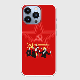 Чехол для iPhone 13 Pro с принтом Communism Party в Кировске,  |  | звезда | китай | коммунизм | комунизм | ленин | мао дзедун | мао цзедун | мао цзэдун | маркс | прикол | серп и молот | советский союз | ссср | сталин | че гевара | че геваро | чегевара | энгельс