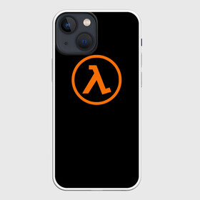 Чехол для iPhone 13 mini с принтом HALF LIFE в Кировске,  |  | aperture laboratorie | black mesa | gordon freeman | half life | half life 3 | logo | valve | вэлв | гордон фриман | игра | лого | монтировка | фантастика | халф лайф