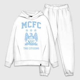 Мужской костюм хлопок OVERSIZE с принтом Манчестер Сити в Кировске,  |  | city | manchester city | manchester city football club | the citizens | апл | горожане | клубная | ман сит | манчестер | манчестер сити | сити | фанатская | футбол | футбольная | футбольный клуб