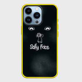 Чехол для iPhone 13 Pro с принтом Sally Face в Кировске,  |  | Тематика изображения на принте: sally face | гизмо | девид | девочка | игра | лари | ларри | мальчик | маска | мрачная | на лице | пых | с протезом | сал | сали | салли | салли фейс | фейс | фэйс | эддисон | эшли