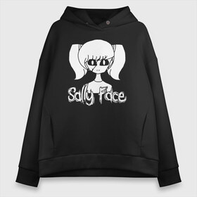 Женское худи Oversize хлопок с принтом Sally Face в Кировске, френч-терри — 70% хлопок, 30% полиэстер. Мягкий теплый начес внутри —100% хлопок | боковые карманы, эластичные манжеты и нижняя кромка, капюшон на магнитной кнопке | sally face | гизмо | девид | девочка | игра | лари | ларри | мальчик | маска | мрачная | на лице | пых | с протезом | сал | сали | салли | салли фейс | фейс | фэйс | эддисон | эшли