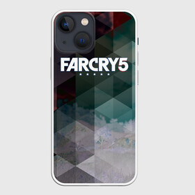 Чехол для iPhone 13 mini с принтом FarCry polygon в Кировске,  |  | far cry | far cry 5 | far cry new dawn | far cry primal | farcry | fc 5 | fc5 | game | new dawn | primal | игры | постапокалипсис | фар край | фар край 5