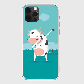 Чехол для iPhone 12 Pro Max с принтом DAB Корова в Кировске, Силикон |  | Тематика изображения на принте: dab | dabbing | даб | даббинг | корова | танец