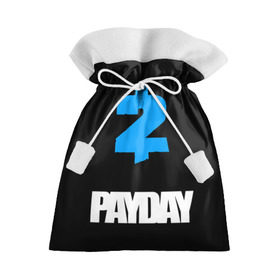 Подарочный 3D мешок с принтом PAYDAY в Кировске, 100% полиэстер | Размер: 29*39 см | game | logo | payday | payday 2 | shooter | игра | лого | шутер
