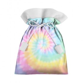 Подарочный 3D мешок с принтом Pastel Tie Dye в Кировске, 100% полиэстер | Размер: 29*39 см | tie dye | абстракция | краска | хиппи