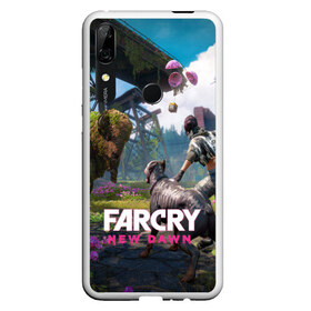 Чехол для Honor P Smart Z с принтом FARCRYNEW DAWN в Кировске, Силикон | Область печати: задняя сторона чехла, без боковых панелей | Тематика изображения на принте: far cry | far cry 5 | far cry new dawn | far cry primal | farcry | fc 5 | fc5 | game | new dawn | primal | игры | постапокалипсис | фар край | фар край 5