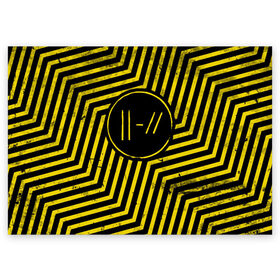 Поздравительная открытка с принтом Twenty One Pilots - Trench в Кировске, 100% бумага | плотность бумаги 280 г/м2, матовая, на обратной стороне линовка и место для марки
 | band | best | blurry | face | indie | logo | music | one | pilots | pop | regional | rock | symbol | top | trench | twenty | vessel | группа | инди | лого | логотип | музыка | пилоты | поп | рок | символ | топ | тренч
