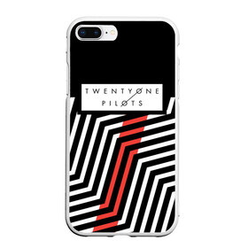 Чехол для iPhone 7Plus/8 Plus матовый с принтом Twenty One Pilots - Blurryface в Кировске, Силикон | Область печати: задняя сторона чехла, без боковых панелей | Тематика изображения на принте: band | best | blurry | face | indie | logo | music | one | pilots | pop | regional | rock | symbol | top | trench | twenty | vessel | группа | инди | лого | логотип | музыка | пилоты | поп | рок | символ | топ | тренч