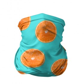 Бандана-труба 3D с принтом Апельсины в Кировске, 100% полиэстер, ткань с особыми свойствами — Activecool | плотность 150‒180 г/м2; хорошо тянется, но сохраняет форму | апельсин | апельсины | грейпфрукт | грейпфрут | разрез | сочный | фрукт