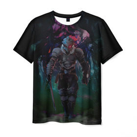 Мужская футболка 3D с принтом Убийца гоблинов - Рыцарь в Кировске, 100% полиэфир | прямой крой, круглый вырез горловины, длина до линии бедер | goblin slayer | knight | рыцарь