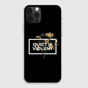 Чехол для iPhone 12 Pro Max с принтом TOP Quiet Is Violent в Кировске, Силикон |  | dun | joseph | josh | joshua | one | pilots | top | trench | twenty | tyler | usa | william | дан | джозеф | джош | джошуа | пилоты | сша | тайлер | уильям