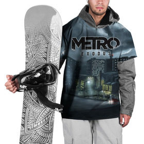 Накидка на куртку 3D с принтом Метро: Исход в Кировске, 100% полиэстер |  | 2033 | 2035 | exodus | horror | metro | survival | артем | игры | исход | спарта | стелс | шутер | экшен