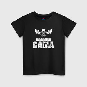 Детская футболка хлопок с принтом Remember Cadia в Кировске, 100% хлопок | круглый вырез горловины, полуприлегающий силуэт, длина до линии бедер | warhammer