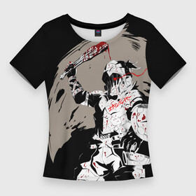 Женская футболка 3D Slim с принтом Goblin Slayer  killer в Кировске,  |  | ahegao | anime | armor | blood | goblin | knight | manga | slayer | аниме | ахегао | гоблин | гоблинов | гоблины | доспехи | жрица | кровища | кровь | манга | мульт | мультик | ранобэ | рыцарь | сериал