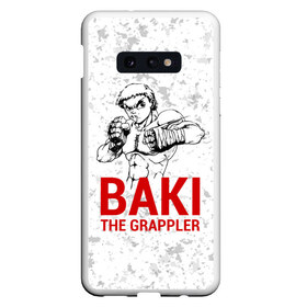 Чехол для Samsung S10E с принтом Baki the Grappler Боец Баки в Кировске, Силикон | Область печати: задняя сторона чехла, без боковых панелей | Тематика изображения на принте: ahegao | anime | baki | fighter | grappler | manga | the | аниме | анимешники | анимешнику | ахегао | баки | боевые | боец | бойцы | доппо | драки | искусства | манга | мульт | мультик | сериал | хамма | юдзиро