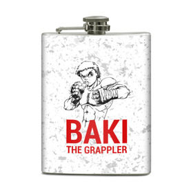 Фляга с принтом Baki the Grappler / Боец Баки в Кировске, металлический корпус | емкость 0,22 л, размер 125 х 94 мм. Виниловая наклейка запечатывается полностью | ahegao | anime | baki | fighter | grappler | manga | the | аниме | анимешники | анимешнику | ахегао | баки | боевые | боец | бойцы | доппо | драки | искусства | манга | мульт | мультик | сериал | хамма | юдзиро