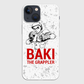 Чехол для iPhone 13 mini с принтом Baki the Grappler в Кировске,  |  | ahegao | anime | baki | fighter | grappler | manga | the | аниме | анимешники | анимешнику | ахегао | баки | боевые | боец | бойцы | доппо | драки | искусства | манга | мульт | мультик | сериал | хамма | юдзиро