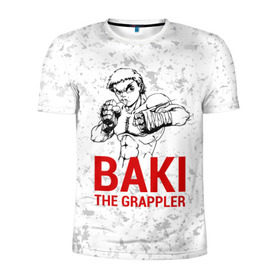 Мужская футболка 3D спортивная с принтом Baki the Grappler / Боец Баки в Кировске, 100% полиэстер с улучшенными характеристиками | приталенный силуэт, круглая горловина, широкие плечи, сужается к линии бедра | ahegao | anime | baki | fighter | grappler | manga | the | аниме | анимешники | анимешнику | ахегао | баки | боевые | боец | бойцы | доппо | драки | искусства | манга | мульт | мультик | сериал | хамма | юдзиро