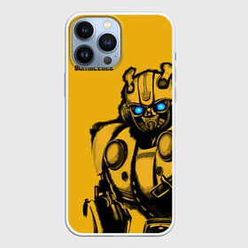 Чехол для iPhone 13 Pro Max с принтом BUMBLEBEE в Кировске,  |  | bumblebee | автобот | бамблби | герой | камаро | прайм | робот | трансформеры | фильм | шевроле