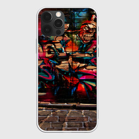 Чехол для iPhone 12 Pro Max с принтом disquared urban graffity в Кировске, Силикон |  | grafity | paint | street art | urban | город | граффити | искусство | кирпичи | краски | рисунки | стена | улицы | уличное искусство