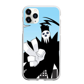 Чехол для iPhone 11 Pro Max матовый с принтом Soul Eater - Shinigami в Кировске, Силикон |  | lord death | shinigami | soul eater | пожиратель душ | синигами