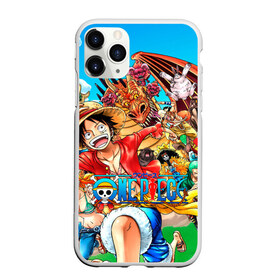 Чехол для iPhone 11 Pro матовый с принтом One Piece в Кировске, Силикон |  | anime | manga | one | one piece | piece | аниме | ван пис | дракон | манга | пират | пираты | фрукты