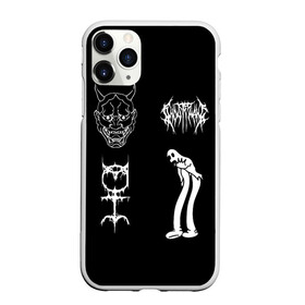 Чехол для iPhone 11 Pro Max матовый с принтом Ghostemane Mercury sign в Кировске, Силикон |  | ghostemane | ghostemane mercury | ghostemane nihi | trash gang | гостмейн