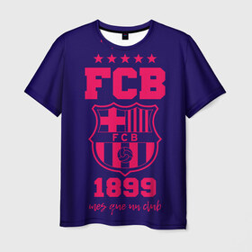 Мужская футболка 3D с принтом Барселона в Кировске, 100% полиэфир | прямой крой, круглый вырез горловины, длина до линии бедер | barca | barcelona | barsa | fc barcelona | барса | барселона | боле | испания | каталонцы | клубная | лалига | сине гранатовые | фанатская | форма | футбол | футбольная | футбольный клуб