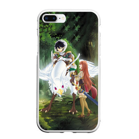 Чехол для iPhone 7Plus/8 Plus матовый с принтом The Rising of the Shield Hero в Кировске, Силикон | Область печати: задняя сторона чехла, без боковых панелей | anime | manga | tate no yuusha no nariagari | the rising of the shield hero | аниме | восхождение героя щита | манга | наофуми иватани | рафталия | фиро