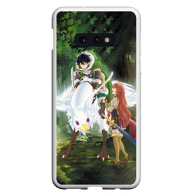 Чехол для Samsung S10E с принтом The Rising of the Shield Hero в Кировске, Силикон | Область печати: задняя сторона чехла, без боковых панелей | Тематика изображения на принте: anime | manga | tate no yuusha no nariagari | the rising of the shield hero | аниме | восхождение героя щита | манга | наофуми иватани | рафталия | фиро