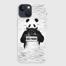 Чехол для iPhone 13 mini с принтом BAD PANDA в Кировске,  |  | bad | bear | panda | медведь | панда