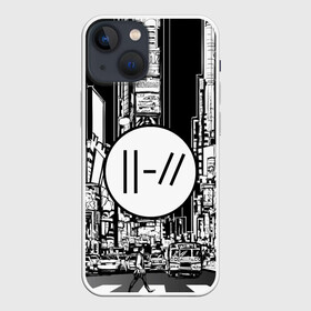 Чехол для iPhone 13 mini с принтом TWENTY ONE PILOTS в Кировске,  |  | city | josh dun | twenty one pilots | tyler joseph | urban | альбом | город | музыка