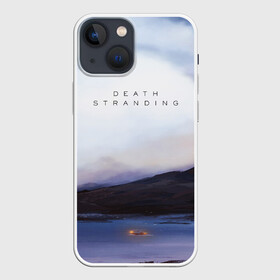 Чехол для iPhone 13 mini с принтом DEATH STRANDING в Кировске,  |  | bridges | death stranding | game | hideo kojima | kojima productions | man | norman reedus | scar | sony interactive entertainment | suit | tie | игры | кодзима