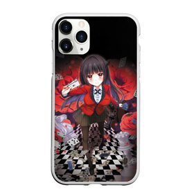 Чехол для iPhone 11 Pro матовый с принтом Kakegurui в Кировске, Силикон |  | anime | compulsive gambler | kakegurui | manga | аниме | безумный азарт | дзябами | карты | манга | покер | скучная девушка | юмэко джабами