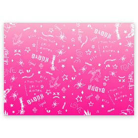 Поздравительная открытка с принтом Lil Peep tatu в Кировске, 100% бумага | плотность бумаги 280 г/м2, матовая, на обратной стороне линовка и место для марки
 | hip hop | lil peep | lilpeep | lilpip | pink | rap | rep | runaway | лил пип | лилпип | реп | розовый | рэп | тату | татуировки лилпипа | хип хоп | эмо рэп