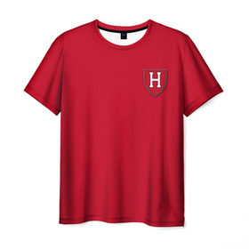 Мужская футболка 3D с принтом Harvard University в Кировске, 100% полиэфир | прямой крой, круглый вырез горловины, длина до линии бедер | harvard university | гарвард | колледж | образование | студенты | сша | университет | школа