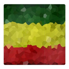 Магнитный плакат 3Х3 с принтом Эфиопия в Кировске, Полимерный материал с магнитным слоем | 9 деталей размером 9*9 см | 420 | 4:20 | боб марли | раста | растаман | эвиопия