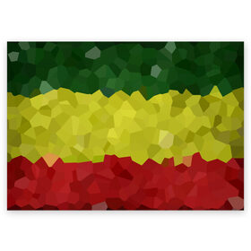 Поздравительная открытка с принтом Эфиопия в Кировске, 100% бумага | плотность бумаги 280 г/м2, матовая, на обратной стороне линовка и место для марки
 | 420 | 4:20 | боб марли | раста | растаман | эвиопия