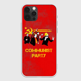 Чехол для iPhone 12 Pro Max с принтом Communist party в Кировске, Силикон |  | вечеринка | звезда | кастро | коммунизм | коммунист | коммунистическая | ленин | мао | маркс | молот | партия | рауль | серп | сталин | тусовка | ульянов | фидель | цзиньпин | цзэдун | энгельс