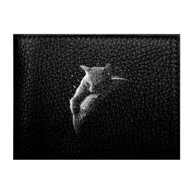 Обложка для студенческого билета с принтом Спящий Кот на Луне в Кировске, натуральная кожа | Размер: 11*8 см; Печать на всей внешней стороне | вселенная | звезды | космос | котейка | котенок | котэ | котя | лапочка | луна | милый | мимими | ночь | прелесть | сон | спутник