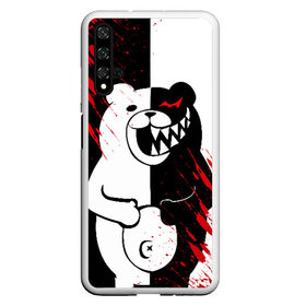 Чехол для Honor 20 с принтом MONOKUMA в Кировске, Силикон | Область печати: задняя сторона чехла, без боковых панелей | Тематика изображения на принте: ahegao | anime | bear | blood | danganronpa | derector | despair | girls | happy | havoc | manga | monokuma | panda | red | robot | trigger | ultra | аниме | ахегао | директор | кровь | манга | медведь | монокума | панда | робот