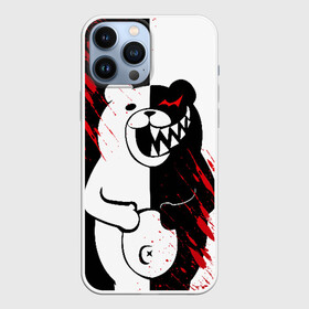 Чехол для iPhone 13 Pro Max с принтом Monokuma вторая сущность в Кировске,  |  | Тематика изображения на принте: ahegao | anime | bear | blood | danganronpa | derector | despair | girls | happy | havoc | manga | monokuma | panda | red | robot | trigger | ultra | аниме | ахегао | директор | кровь | манга | медведь | монокума | панда | робот