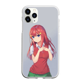 Чехол для iPhone 11 Pro Max матовый с принтом Пять невест в Кировске, Силикон |  | anime | go toubun no hanayome | manga | the quintessential quintuplets | аниме | ёцуба | итика | ицуки | манга | мику | накано | нино | пять невест | футаро уэсуги