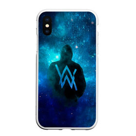 Чехол для iPhone XS Max матовый с принтом Alan Walker в Кировске, Силикон | Область печати: задняя сторона чехла, без боковых панелей | alan | alone | aw | britain | club | dj | faded | me | olav | routine | sing | sleep | walker | walkzz | алан | великобритания | диджей | олав | продюсер | уокер