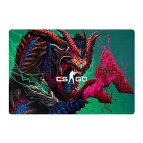 Магнитный плакат 3Х2 с принтом CS GO hyper beast skin в Кировске, Полимерный материал с магнитным слоем | 6 деталей размером 9*9 см | beast | counterstike | csgo | hyper | hyperbeast | m4a1s | steam | винтовка | контра | кс | ксго | шмотки